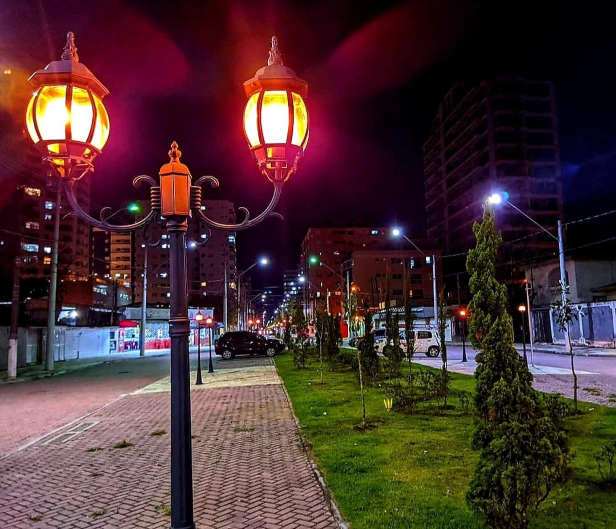 Requinte e sofisticação Apartamento Praia Grande  Exterior foto