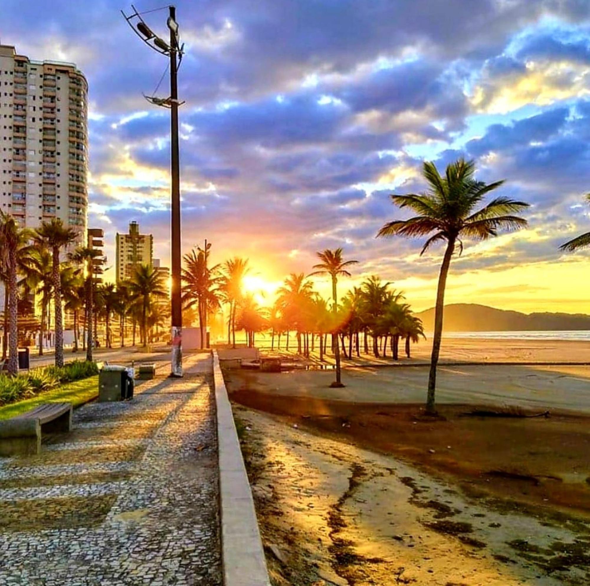 Requinte e sofisticação Apartamento Praia Grande  Exterior foto