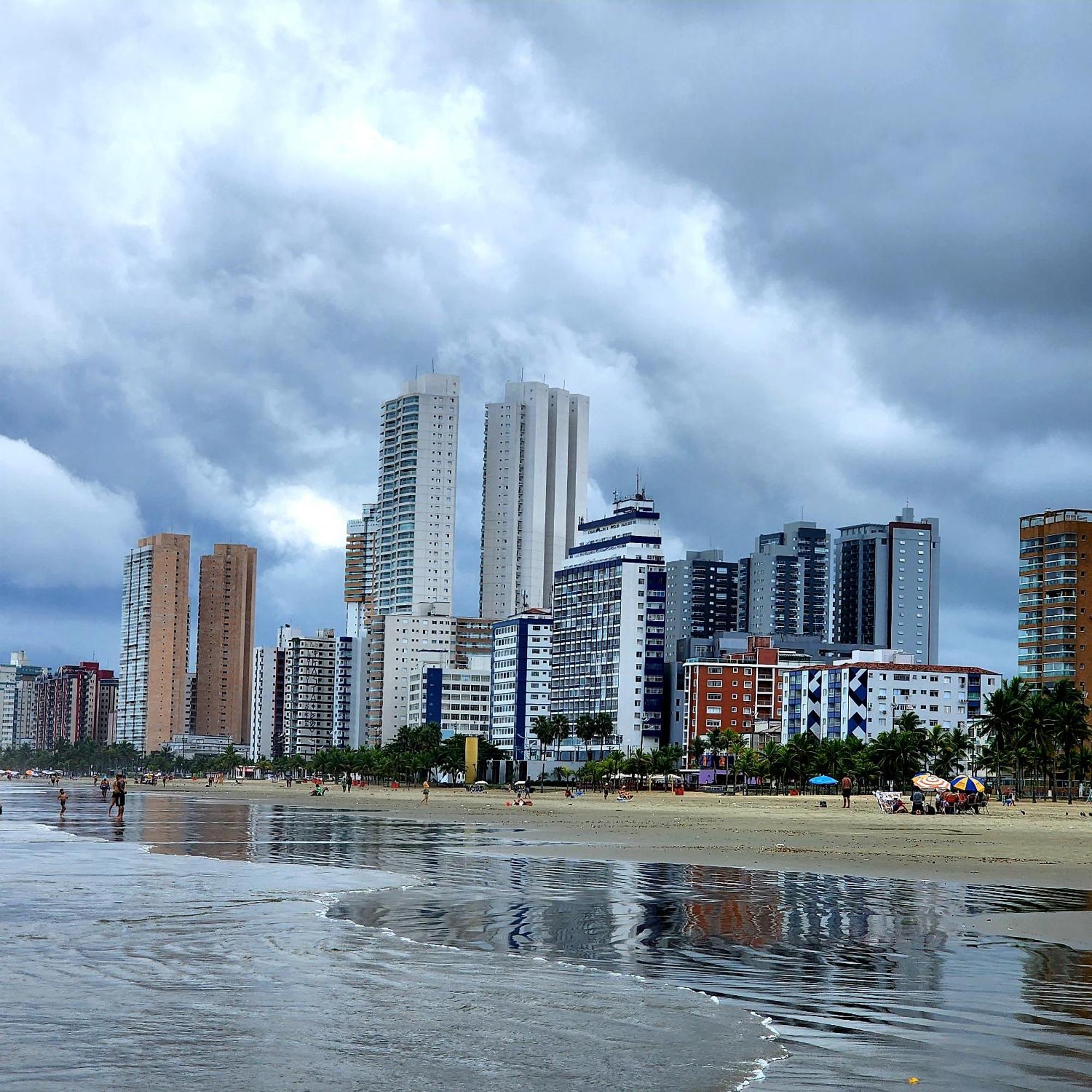 Requinte e sofisticação Apartamento Praia Grande  Exterior foto