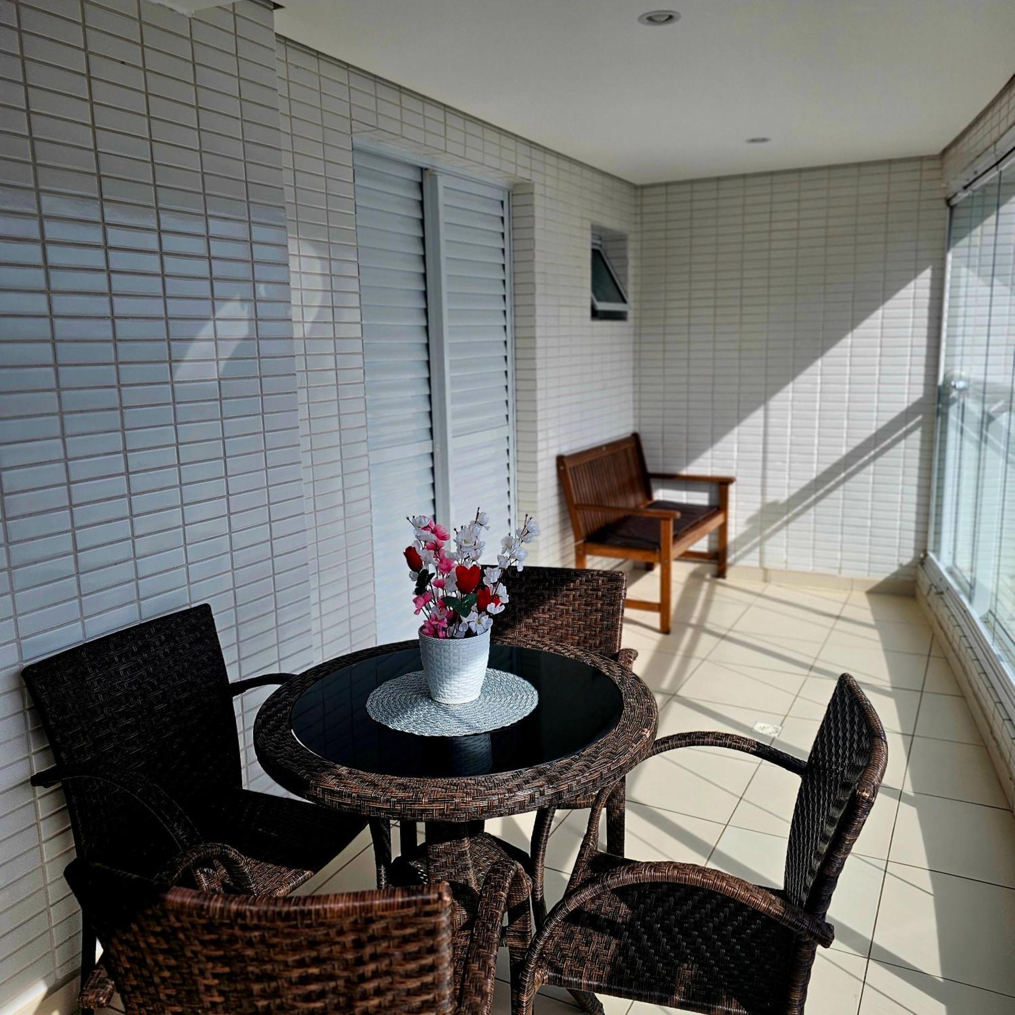 Requinte e sofisticação Apartamento Praia Grande  Exterior foto